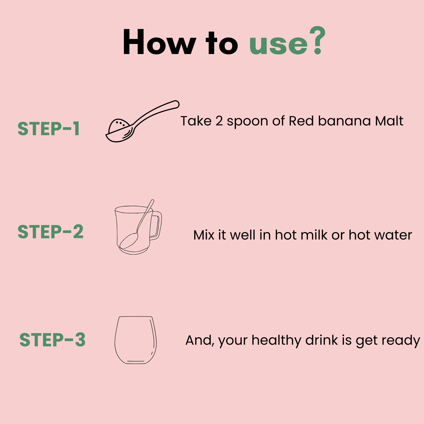 Red Banana Malt | Healthy Weight Gain Drink