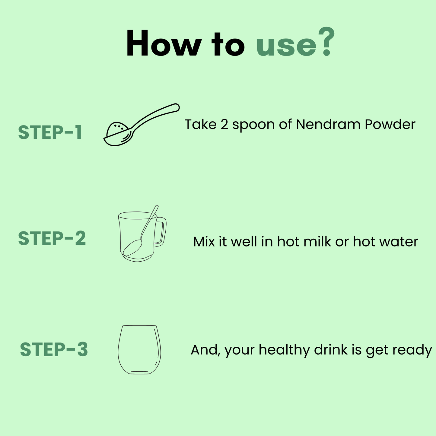 Raw Nendram Powder | Natural Weight Gain Banana Powder