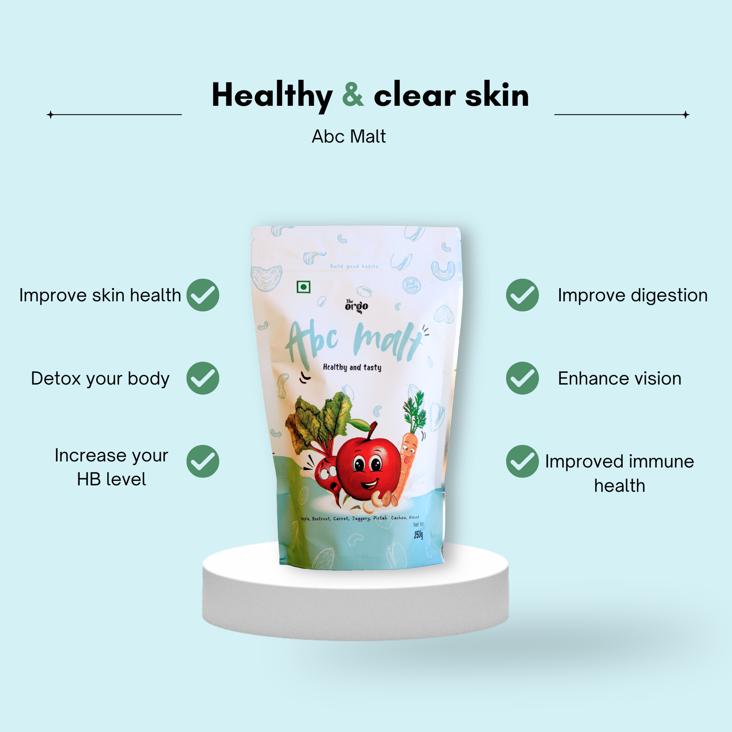 Viral ABC Malt | Skin Glow Drink